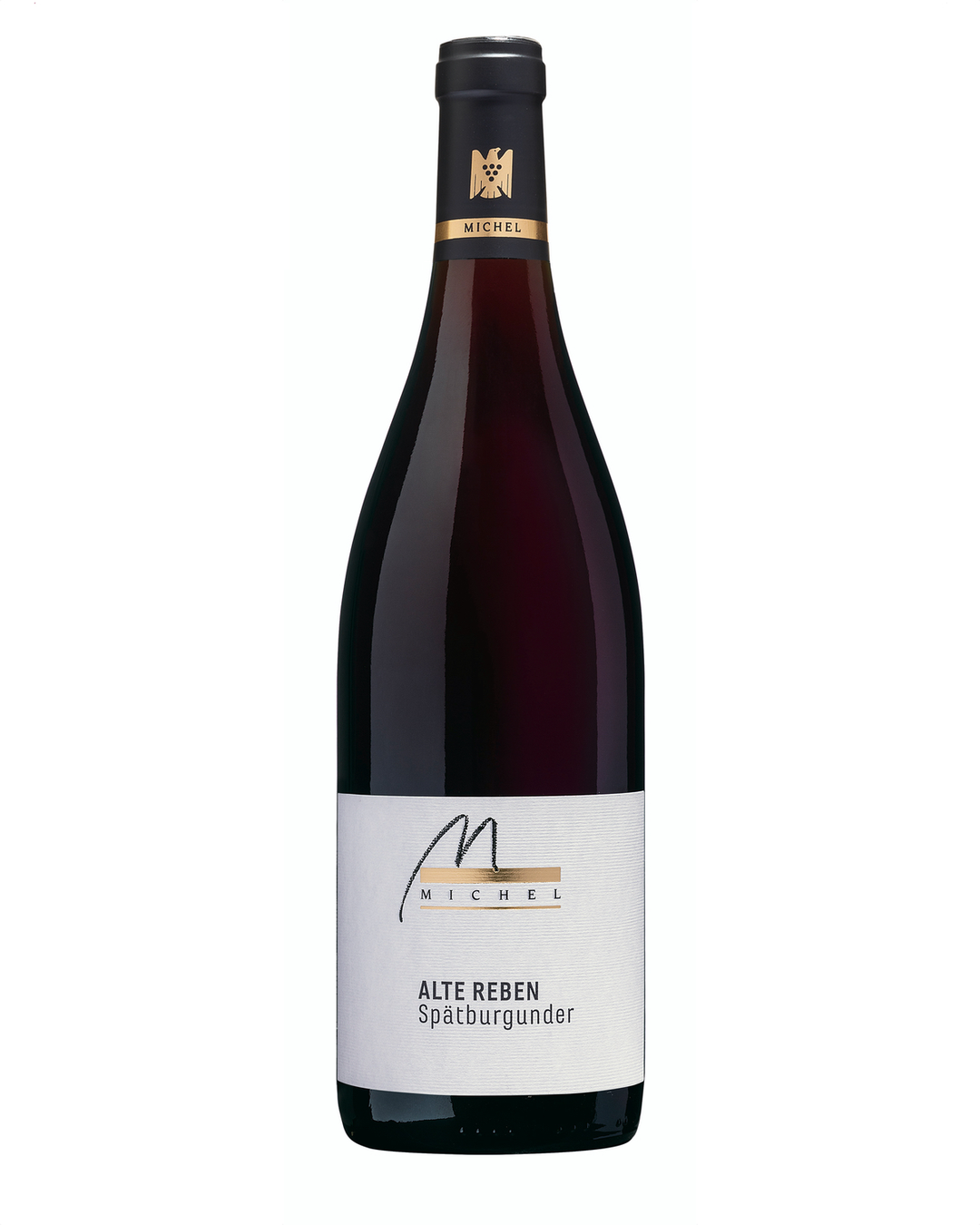 Weingut Michel ALTE REBEN Spätburgunder, Flasche mit Etikett, Kaiserstuhl, Baden